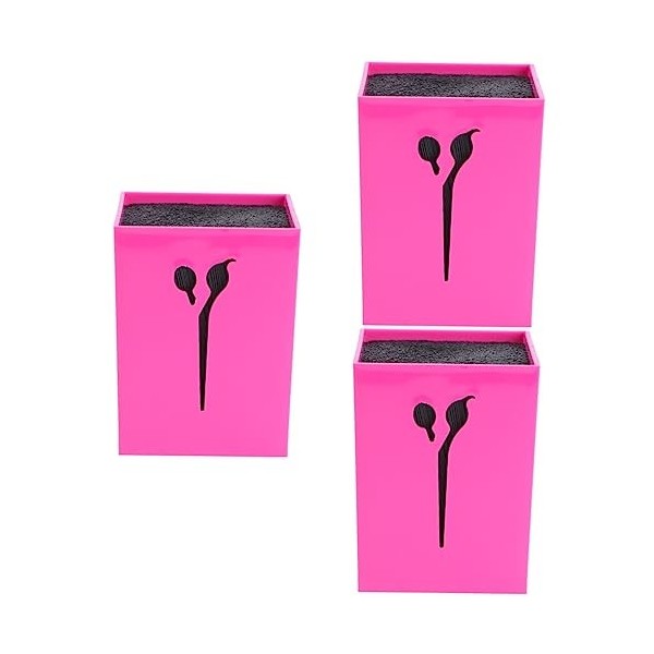 Beaupretty 2 Pcs Coiffure Ciseaux Socket Hair Scissors Storage Case Haircut Tools Storage Box Hair Scissor Storage Case Barbe