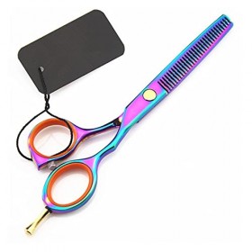 Ciseaux pour Coupe de Cheveux 5.5 Ciseaux de Coupe de Cheveux Arc-en-Ciel, Amincissement des Cheveux, Ciseaux de Coiffure, 