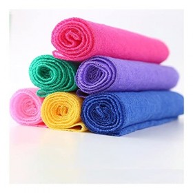 Exfoliant Serviette exfoliante serviette de bain de nylon exfoliant à double face avec nettoyer profondément et massage votre