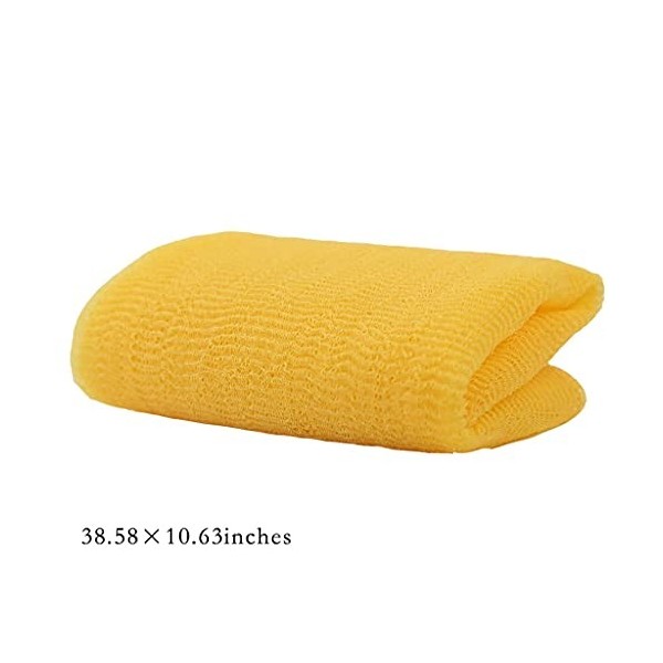 Exfoliant Serviette exfoliante serviette de bain de nylon exfoliant à double face avec nettoyer profondément et massage votre