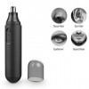 Nose Hair Trimmer For Ears Finisher Men Femme - Tondeuse à Barbe Nez Sourcils, Rasoir à Nez Électrique Homme Femme, Tondeuse 