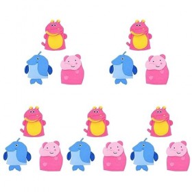 Beavorty 15 Pcs Animal Serviette De Bain Filles Gant Accessoires De Bain Pour Accessoires Pour Filles Mitaines De Bain Gants 
