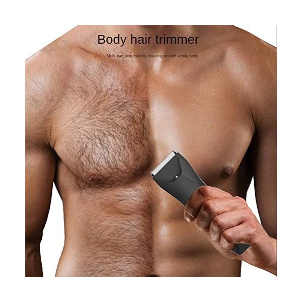 Pitxsgsia Tondeuse à Cheveux Électrique Body Groomer Shaver LED Shaver For Men Hair Clippers