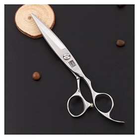 NC Ciseaux de Coiffure Cheveux rasoirs Professionnels, Ciseaux Plats, Ciseaux de texturation pour Salon, Ciseaux à Couteaux L...