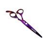 Ciseaux de coiffure professionnels Ensemble de ciseaux de coiffure pourpre, kit de coiffure de coiffure pour cheveux pour coi