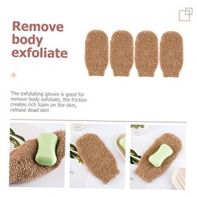 POPETPOP 16 Pcs Gants De Bain Gants De Douche Exfoliants Pour Éponge Naturelle Gants Exfoliants Pour Douche Gant Exfoliant Ép