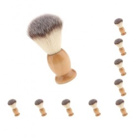 Lot de 10 brosses de rasage en nylon pour le visage et le cou Style 1