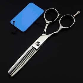 Ciseaux de coupe de cheveux, 5,5 pouces Ciseaux à cheveux professionnels pour main gauche coupant des ciseaux de salon de coi...