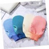 FRCOLOR 40 Pièces Gants Exfoliants Éponges À Récurer Éponges Naturelles Éponge De Bain Naturelle Gants De Douche De Bain Gant