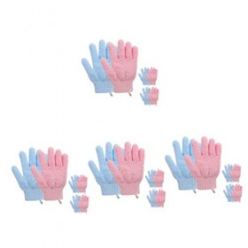 Cabilock 48 Pièces Gants De Bain À Cinq Doigts Gommage Pour Le Corps Gant De Gommage Pour Le Corps Gommage Pour Le Corps Gant