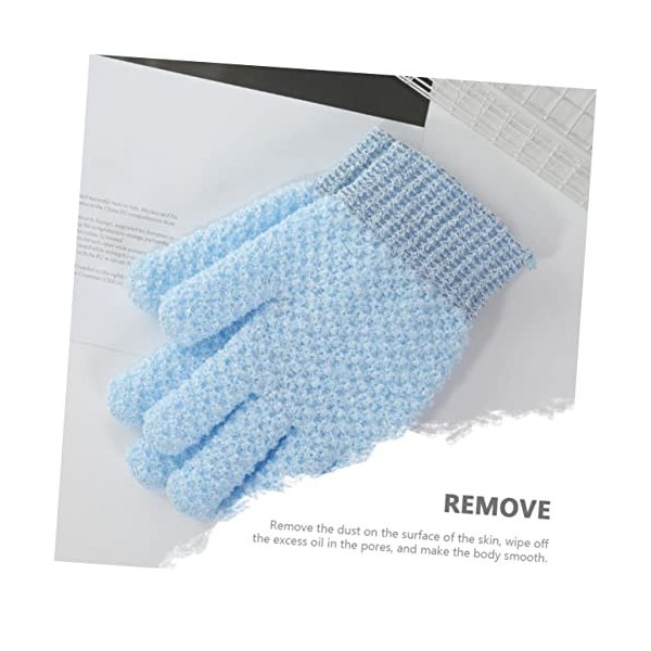 Cabilock 48 Pièces Gants De Bain À Cinq Doigts Gommage Pour Le Corps Gant De Gommage Pour Le Corps Gommage Pour Le Corps Gant