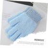 Cabilock 48 Pièces Gants De Bain À Cinq Doigts Gommage Pour Le Corps Gant De Gommage Pour Le Corps Gommage Pour Le Corps Gant