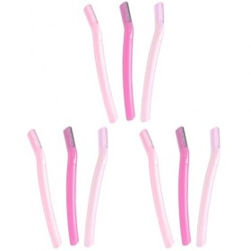 FRCOLOR 9 Pièces Outils Couteau à Sourcils Masque Facial Rasoir