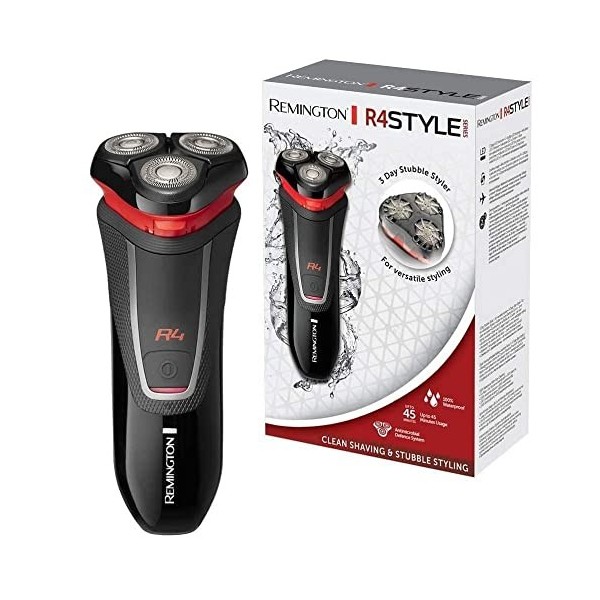 Remington Rasoir Electrique [Précision Confort] Style Series F4 Grilles flexibles, Capture les Poils Courts, sans irritation