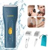 OPENBEAUTY Mini tondeuse portable pour homme et femme, rechargeable par USB, étanche, pour barbe électrique avec garde-corps 