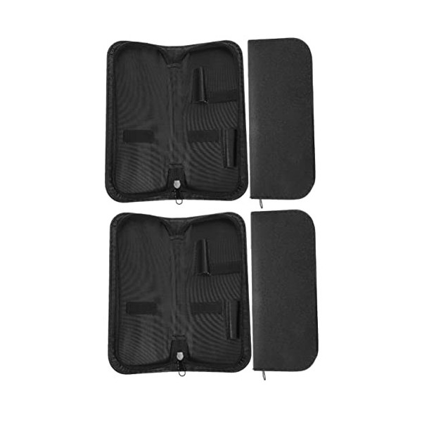 minkissy 8 Pièces Support De Cisaillement De Salon Mallette De Barbier Étuis De Cisaillement Pour Coiffeurs Organisateur De C