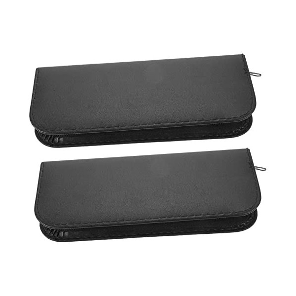 minkissy 8 Pièces Support De Cisaillement De Salon Mallette De Barbier Étuis De Cisaillement Pour Coiffeurs Organisateur De C