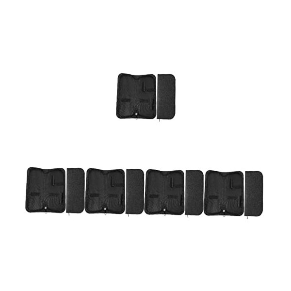 minkissy 8 Pièces Support De Cisaillement De Salon Mallette De Barbier Étuis De Cisaillement Pour Coiffeurs Organisateur De C