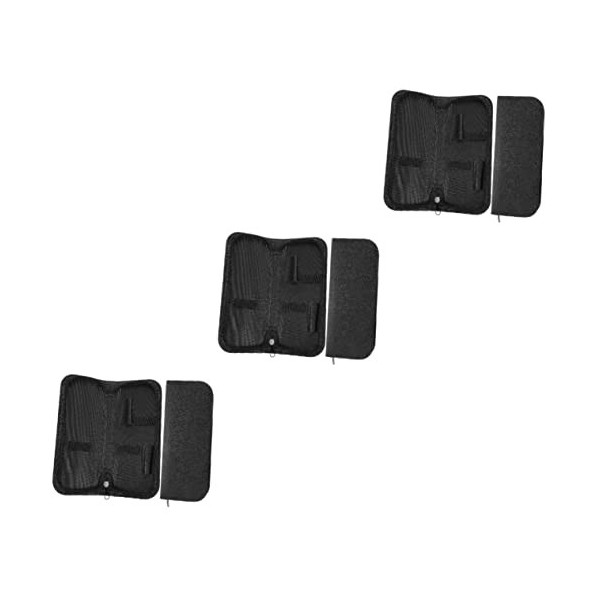 minkissy 8 Pièces Support De Cisaillement De Salon Mallette De Barbier Étuis De Cisaillement Pour Coiffeurs Organisateur De C