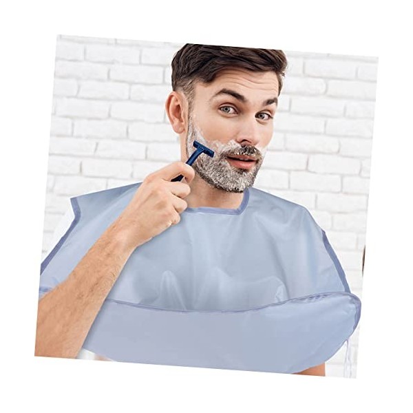 Cape de Rasage pour Cheveux, Tablier A Barbe Homme, Bavoir Rasage, Tablier  à Barbe pour Barbe