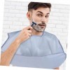 minkissy 8 Pièces Chiffon De Rasage Tabliers De Barbe Pratiques Cape De Coupe De Barbe Attrape-tondeuse à Barbe Cadeaux Pour 