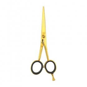 GOLDTON Pastel Doré Ciseaux de coiffure 5.5 pouce - J2 Acier Japonais - Ciseaux de salon de coupe de cheveux et de barbe - To