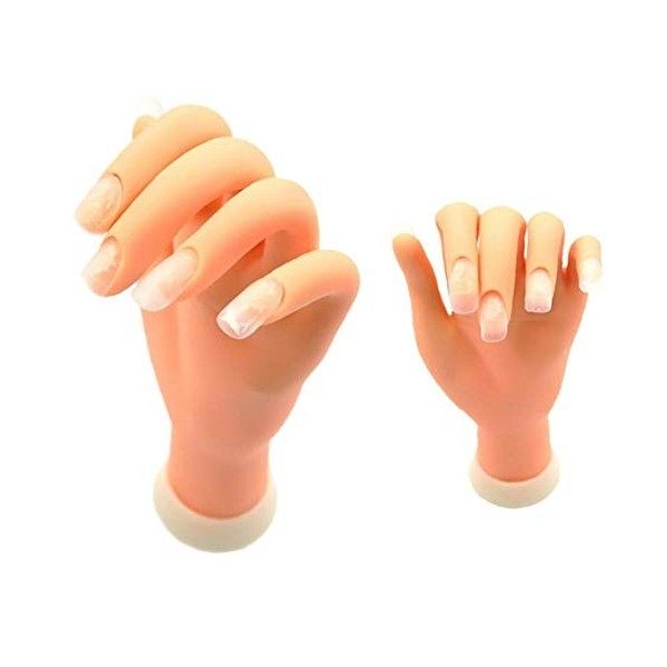 1pc Nail Art Kit Pratique Nail Trainning Pratique Main Ongles Affichage manucure Alimentation Professionnelle Main pour Manne