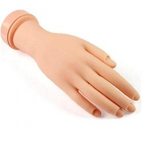 1pc Nail Art Kit Pratique Nail Trainning Pratique Main Ongles Affichage manucure Alimentation Professionnelle Main pour Manne