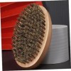 Beavorty 10 Pièces Brosse À Barbe Peigne En Bois De Poche Peigne À Barbe Portable Brosse À Cheveux En Poils De Sanglier Bross