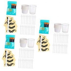 FOMIYES 3 Ensembles De De Cire De Nez En Plastique Outil De Spatule Cire De Nez Tige DÉlimination De La Cire De Cire Bandes 