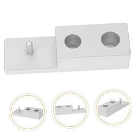 Beavorty 2 Pièces Suspendus Blaireau En Alliage De Zinc Support De Suspension Manuel Rasoir Pratique Trois-En-Un Barbe Suppor