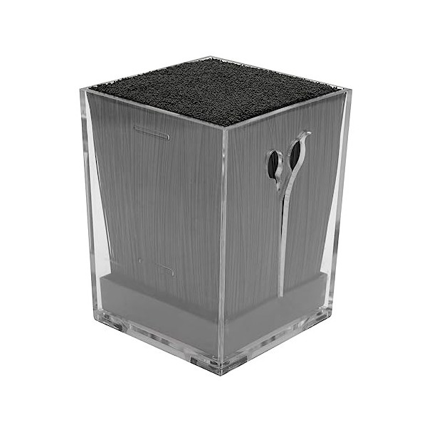 minkissy 3 Pièces De Coiffure Ciseaux Socket Cheveux Ciseaux Organisateur Barber Cisaillement Titulaire Rack Table Organisate