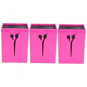 FOMIYES 3 Pièces Prise De Ciseaux De Coiffure Coiffure Ciseaux Étui Cheveux Cas De Stockage De Ciseaux Cisaillement Ciseaux O