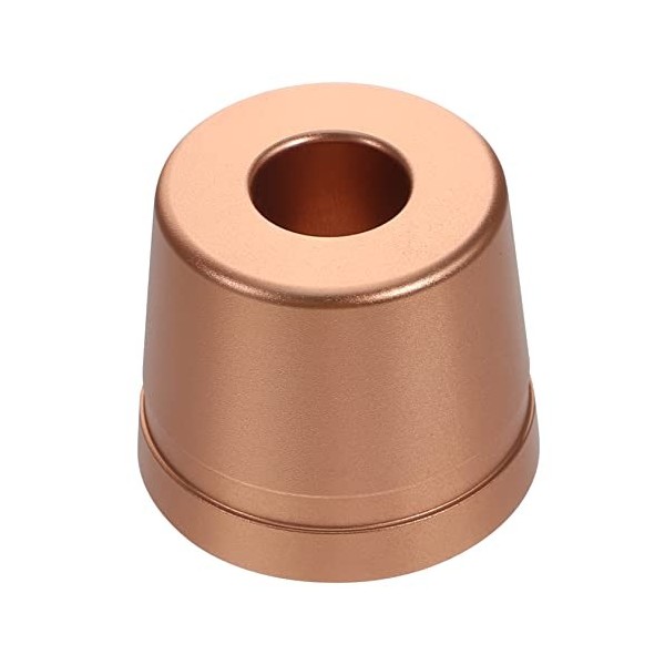 FRCOLOR Charm Coiffeur 4 Pcs Rasoir Base Rasoir Métal Aluminium Range Couteaux