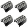 LINGLOUZAN 4X pour Series 5 Shaver Tête de Rechange pour Rasoir électrique 5020,5020S, 5030,5030S, 5040,5040S