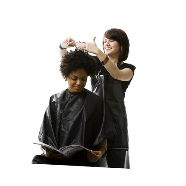 FRCOLOR 8 Pcs Ensemble De Coupe De Cheveux Robe De Coiffure Tablier De Coiffure Cape De Coupe De Cheveux Outils De Coiffure D