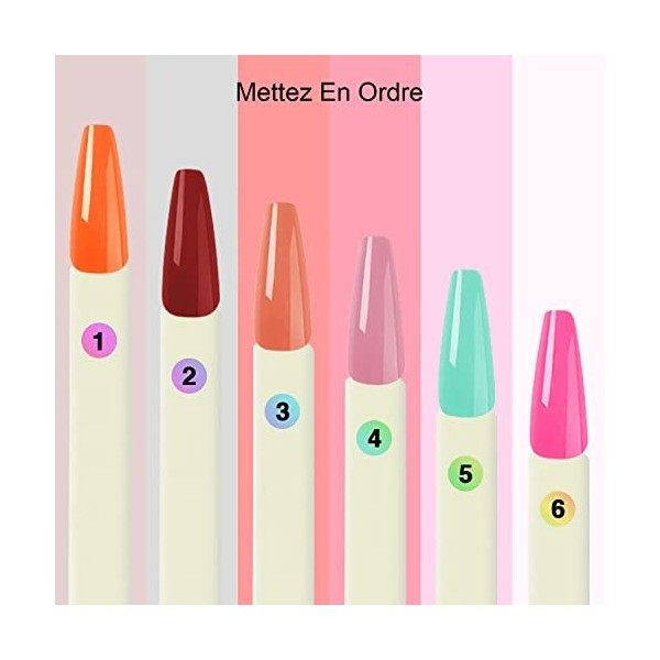 Nuancier Ongles Numéroté, Lot de 100 Onglier Nuancier Transparent et Naturel avec 2 Autocollants de Numéro, Présentoir Vernis