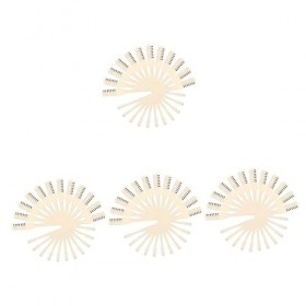 FRCOLOR 4 Ensembles DÉpilation Outils De Nettoyage Ménagers Outil DÉpilation Outils Pour La Maison Lames À Sourcils Tondeus