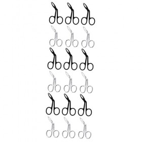 minkissy 18 Pcs Pince à Sourcils Courbée Brosse à Sourcils Outil De Mise En Forme Des Sourcils Pince à Faux Cils Épilateur Po