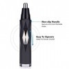 Rasoir à Nez Électrique Homme Femme - Tondeuse Du Nez Oreilles Électrique, Nose Hair Trimmer For Ears Finisher Men Femme, Ton