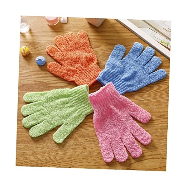 Beavorty 60 Pièces Gants De Gommage Pour Le Corps Dissolvant De Cellules Mortes Gant De Gommage Pour Le Corps Gants De Douche