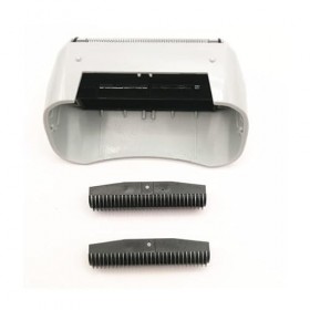 YANHAO Remplacement 1X Feuille & 2X Lames for Andis Lithium Titane 17160 17160 Argent