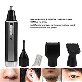 Tondeuse à Barbe Nez Sourcils - Epilateur Nez Oreille Sourcils Homme électrique Femme Nez Pour, Tondeuse Précision étanche Ra