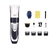 Hommes Cheveux Tondeuse à Cheveux Professionnel Tondeuse sans Fil Haircut Kit Machine de Coupe USB Rechargeable Cheveux étanc