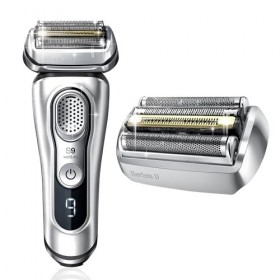 Shaver Pièce de rechange 92S Silver - Compatible avec les rasoirs Series 9 92S compatible avec tous les rasoirs électriques s