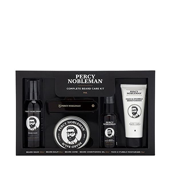 Percy Nobleman Kit complet de soin pour barbe