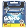 Gillette Lames de rasoir MACH3 Turbo pour les hommes, pack de 1  1 x 12 pièces 