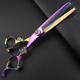 Ciseaux de coiffure japonais de 5,5 pouces cisailles professionnelles