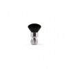 Razorock Silver 400 Noir Plissoft Synthetic Shaving Brush 24 mm Knot