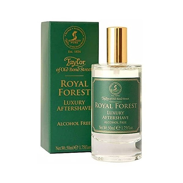 Taylor of Old Bond Street Royal Forest Alcohol Free Aftershave Lotion Spray - 50ml